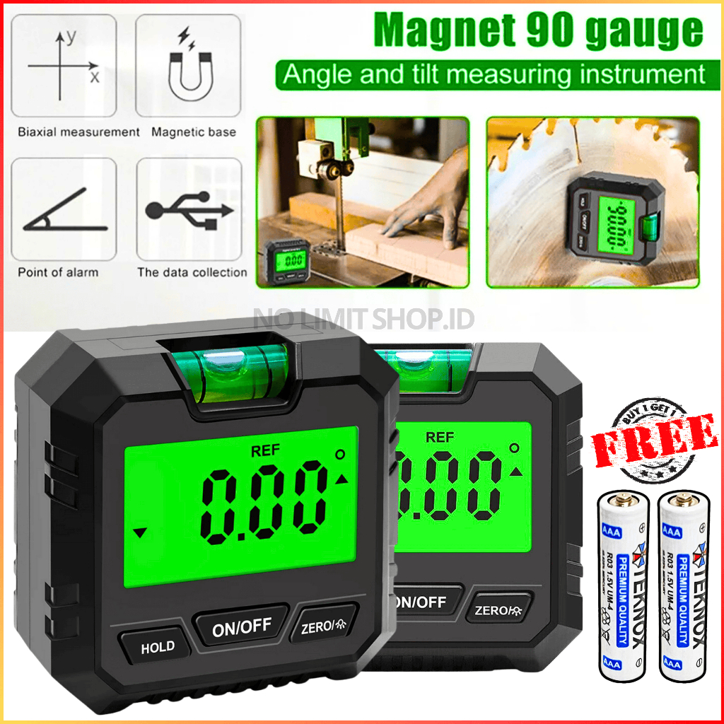 Jual NEW COD BESLAND Inclinometer Digital Mini Alat Ukur Sudut ...