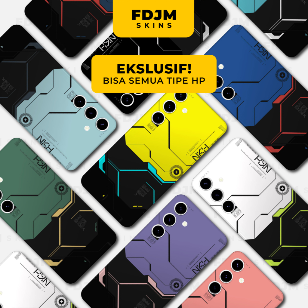 Jual Garskin HP Cyberpunk V3 - Semua Tipe Handphone *Isi 2* Skin ...