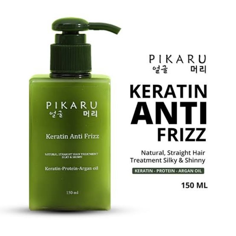 Jual PIKARU KERATIN Treatmen Anti Frizz 150ml Meluruskan Rambut Dan ...