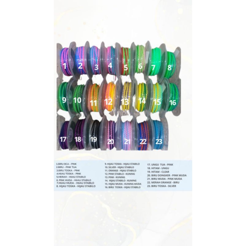 Jual POWER CHAIN DOUBLE COLOR | Shopee Indonesia