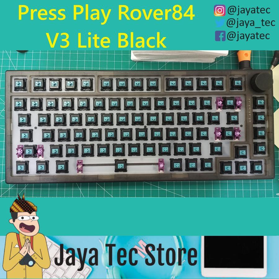 Jual Press Play Rover84 V3 Lite Mechanical Keyboard Barebone | Shopee ...