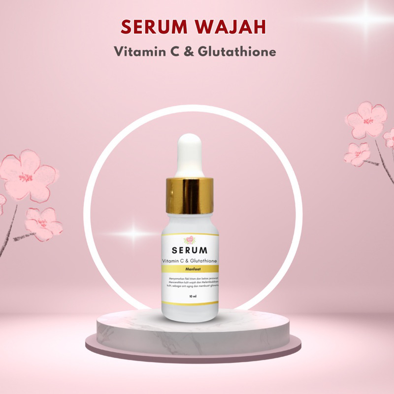 Jual SERUM VIT C & Glutathione untuk JERAWAT & BEKAS JERAWAT | Shopee  Indonesia