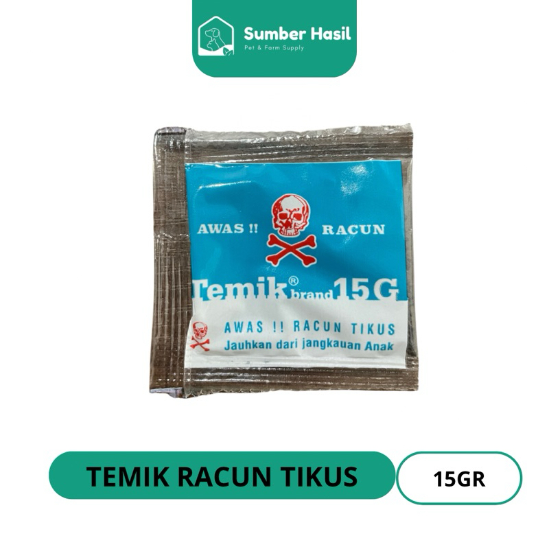 Jual TEMIK SACHET 15GR OBAT TIKUS PEMBASMI TIKUS TIMEX RACUN TIKUS ...
