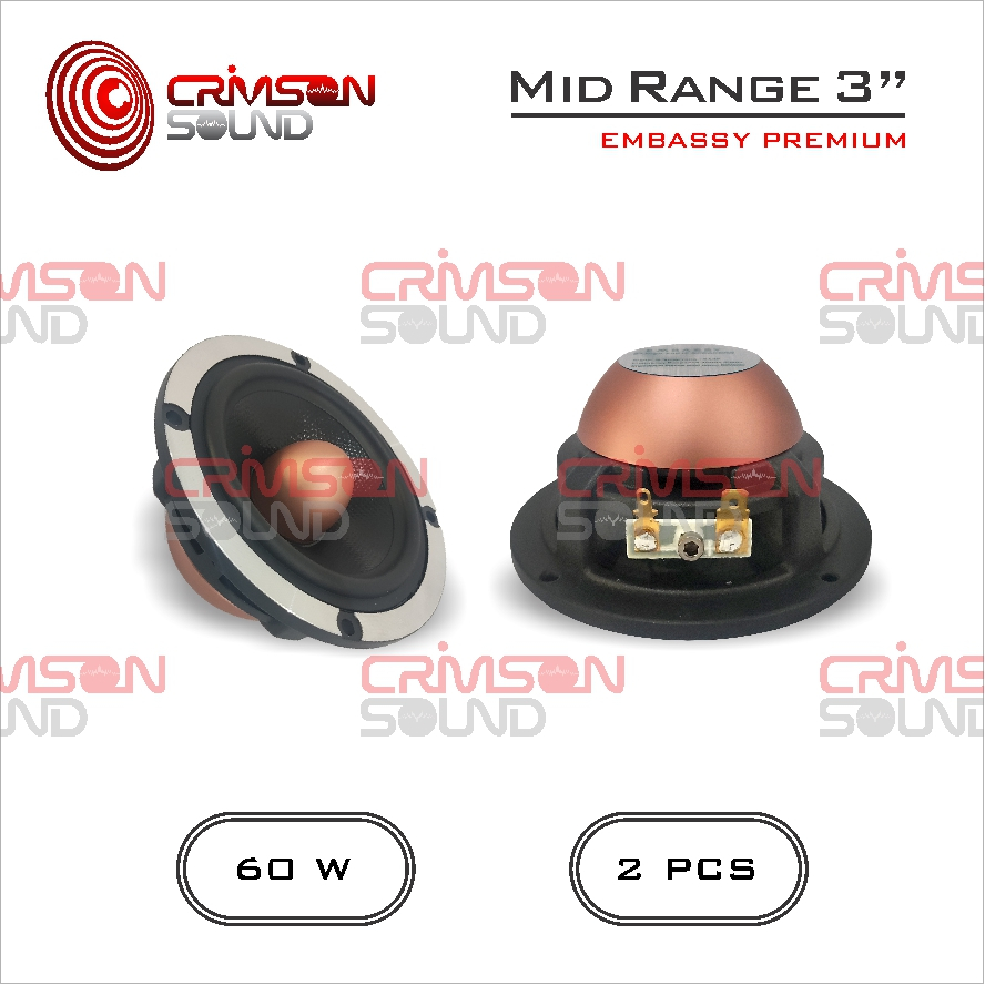 SPEAKER MID RANGE INCH EMBASSY/ MIDRANGE SPEAKER