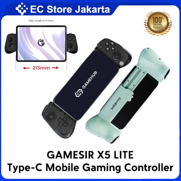 Manette De Jeu Extensible GameSir X5 Lite - Type C, IOS, Android, Bluetooth, Neuf