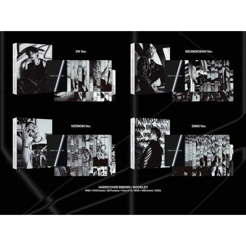 SEVENTEEN Happy Burstday Daredevil Version dan POB Album KPOP Original