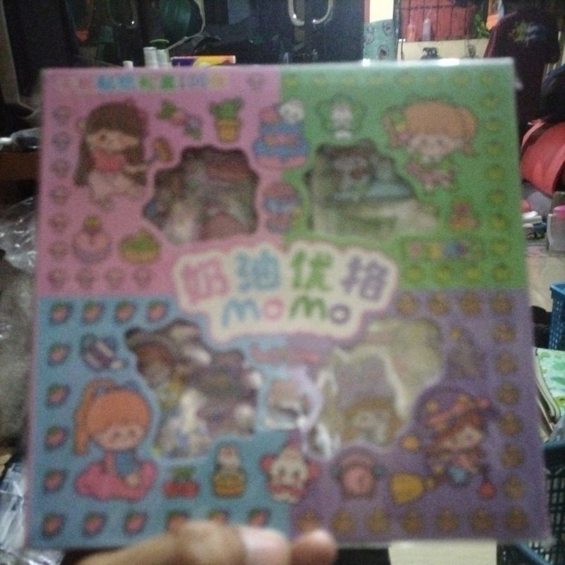 Jual stiker momo 1box isi 100 pcs | Shopee Indonesia