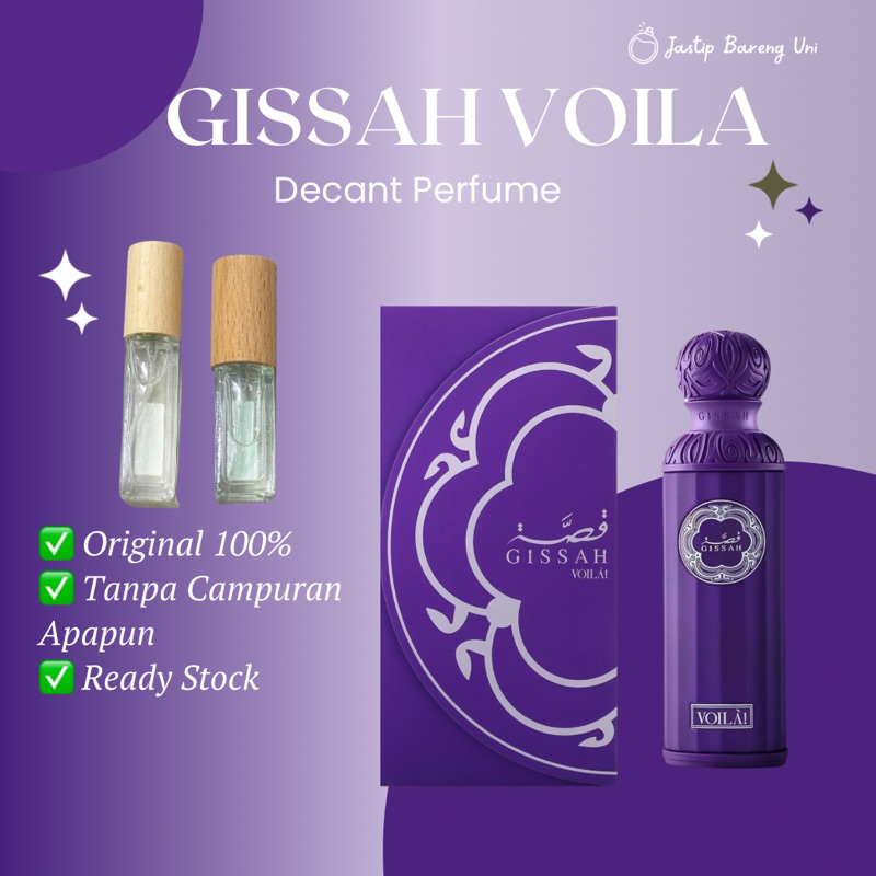 Jual Decant Gissah Voila by Gissah Perfume ready | Shopee Indonesia