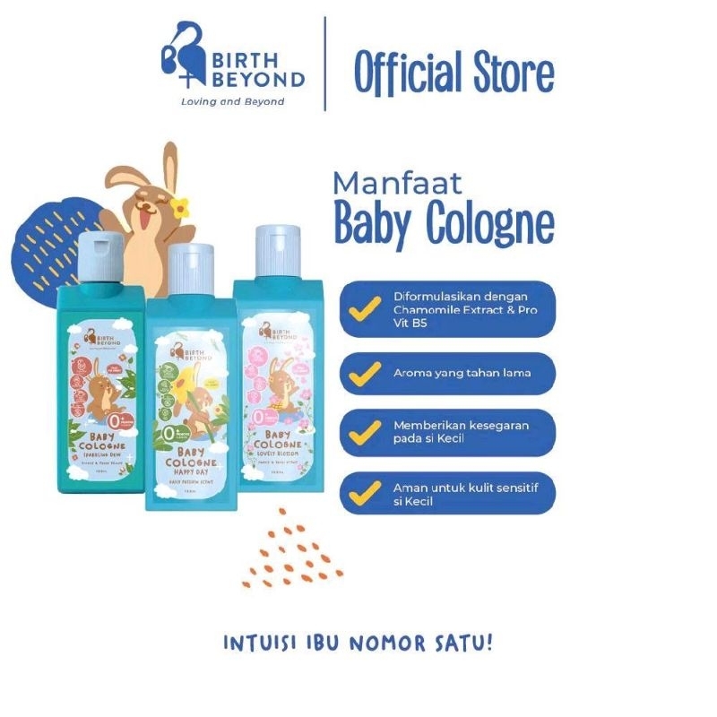 Jual Birth Beyond Baby Cologne 100ml - Parfum Bayi dan Anak | Shopee ...