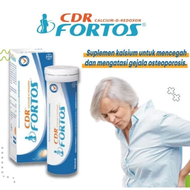Jual CDR FORTOS Suplemen Osteoporosis, Ibu Hamil dan Menyusui | Shopee ...