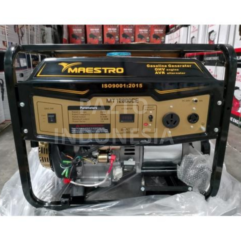 Jual Maestro Genset Generator Bensin 10000 9500 Watt 10 KW 10 kva MT ...