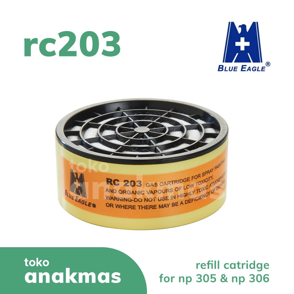 Jual Refill Filter Catridge Blue Eagle RC 203 - Isi Ulang NP 305 & NP ...