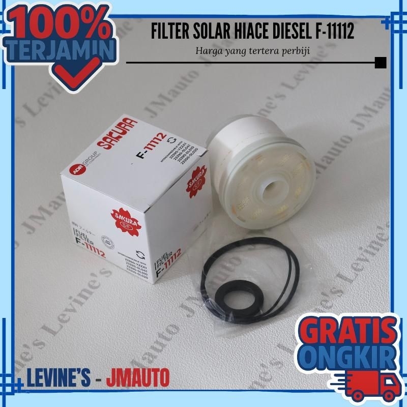 Jual filter solar innova diesel sakura F-1112 / filter solar fortuner ...