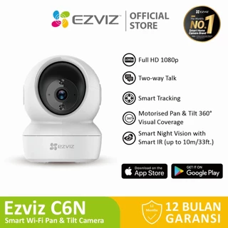Ezviz C6N 2MP Smart Wifi Pan Tilt IP Camera CCTV Indoor 1080p