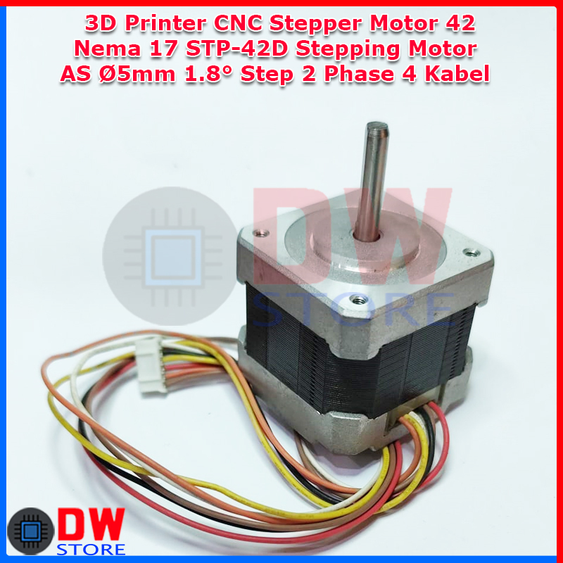 Jual Stepper Motor 42 Nema17 Nema 17 Stepping CNC 3D Printer STP-42D ...