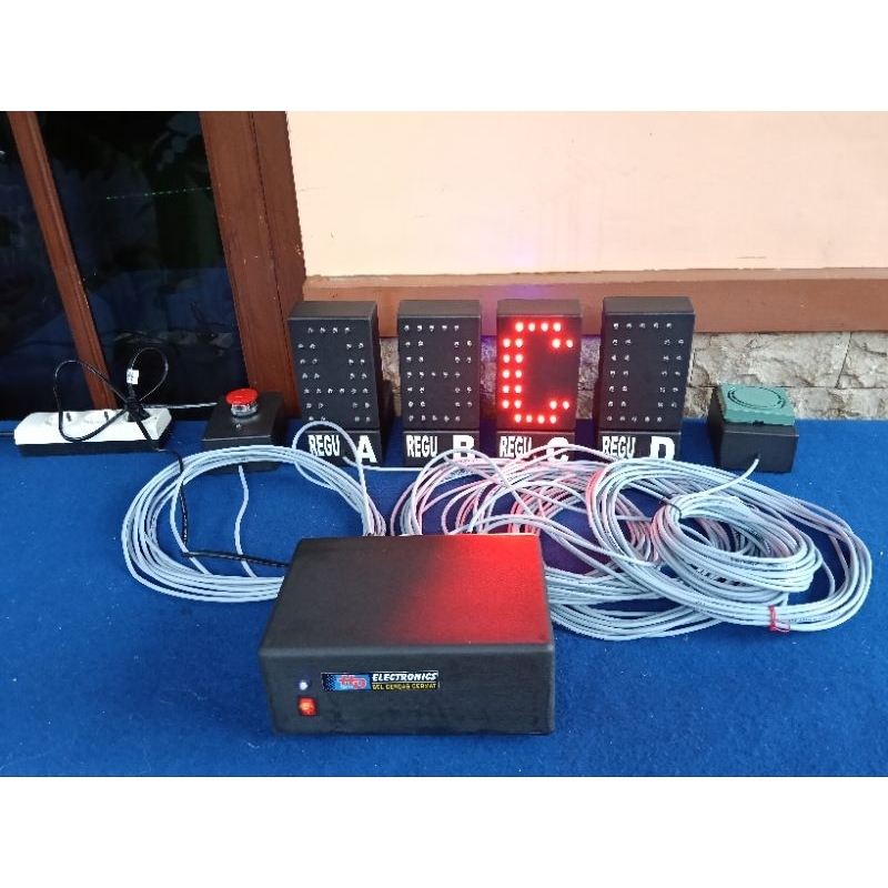 Jual Bel Lomba Cerdas Cermat 4 Regu + Reset | Tanpa Reset | Shopee ...