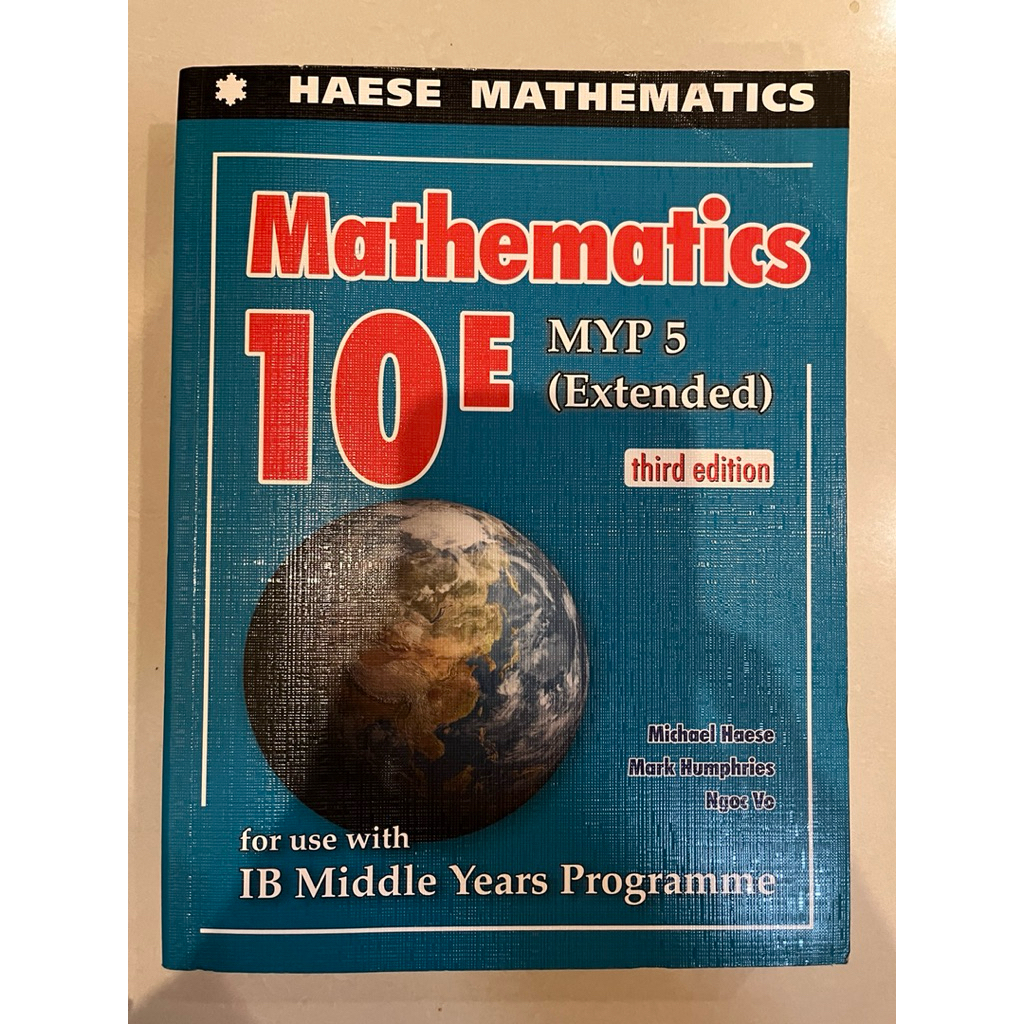 Jual Haese mathematics level 10 extended edisi paling baru untuk murid ...