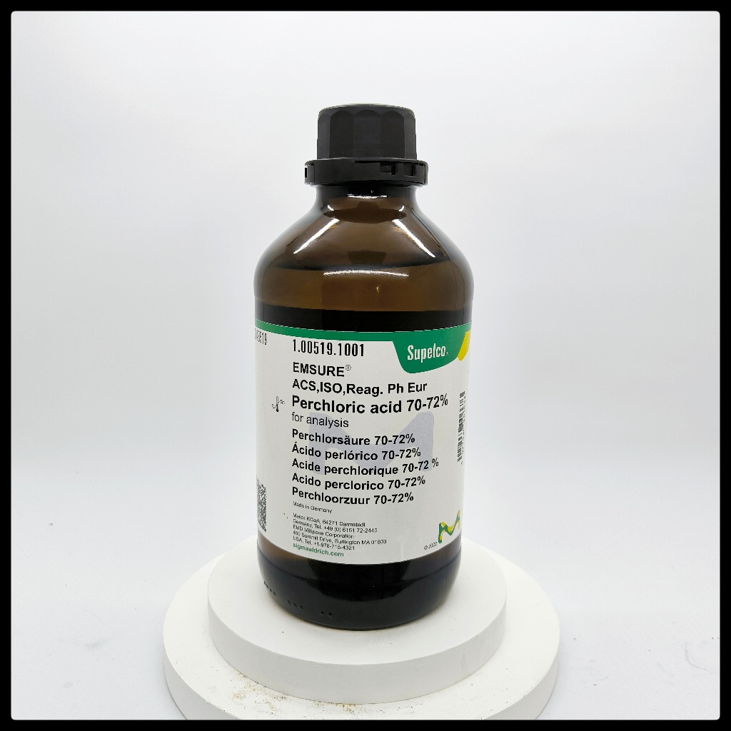 Jual PERCHLORIC ACID 70-71% 1L MERCK 100519 / ASAM PERKLORAT | Shopee ...