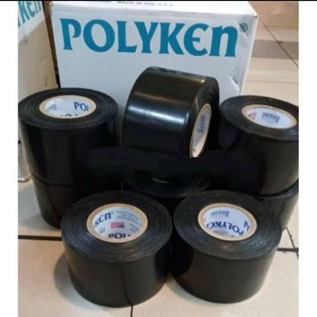 Jual wrapping pipa polyken 2 inch x 100 feet - anti karat pipa | Shopee ...