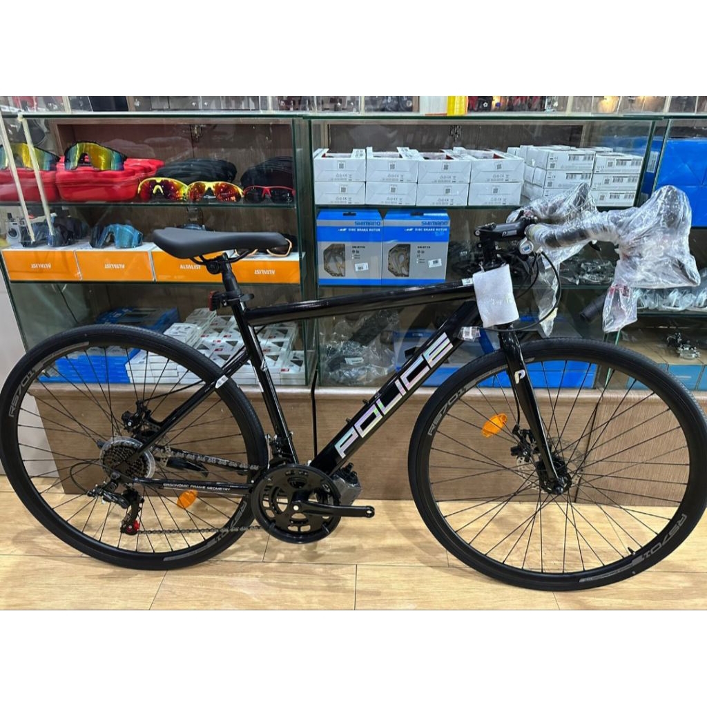 Jual SEPEDA ROAD BIKE POLICE TORONTO 700C CAKRAM SHIMANO EQUIPMENT ...