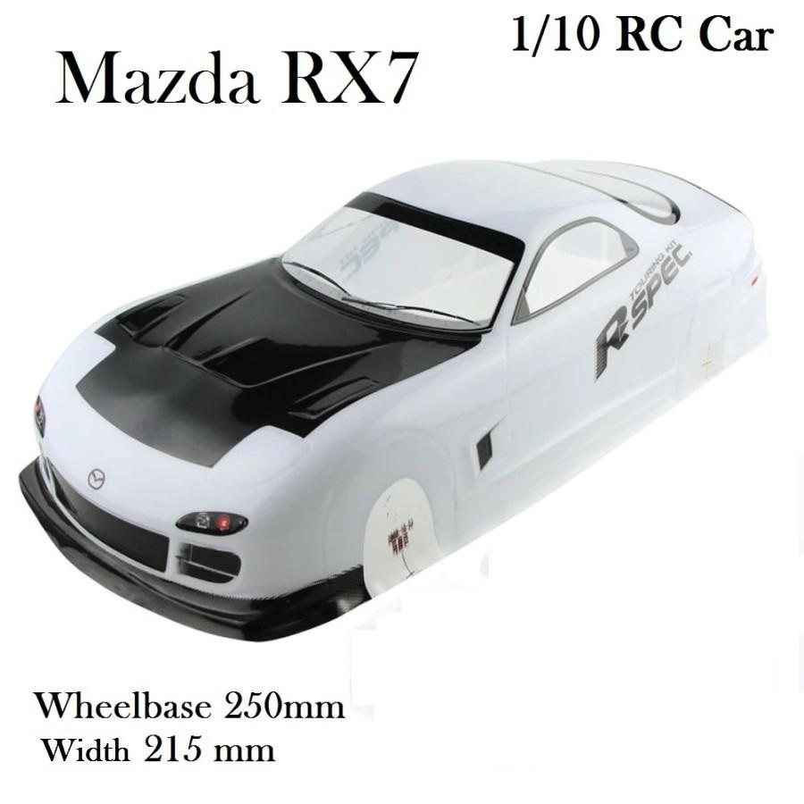 Jual Body Shell Mazda RX7 1/10 Rc Rally Drift Car Hsp Kyosho | Shopee ...