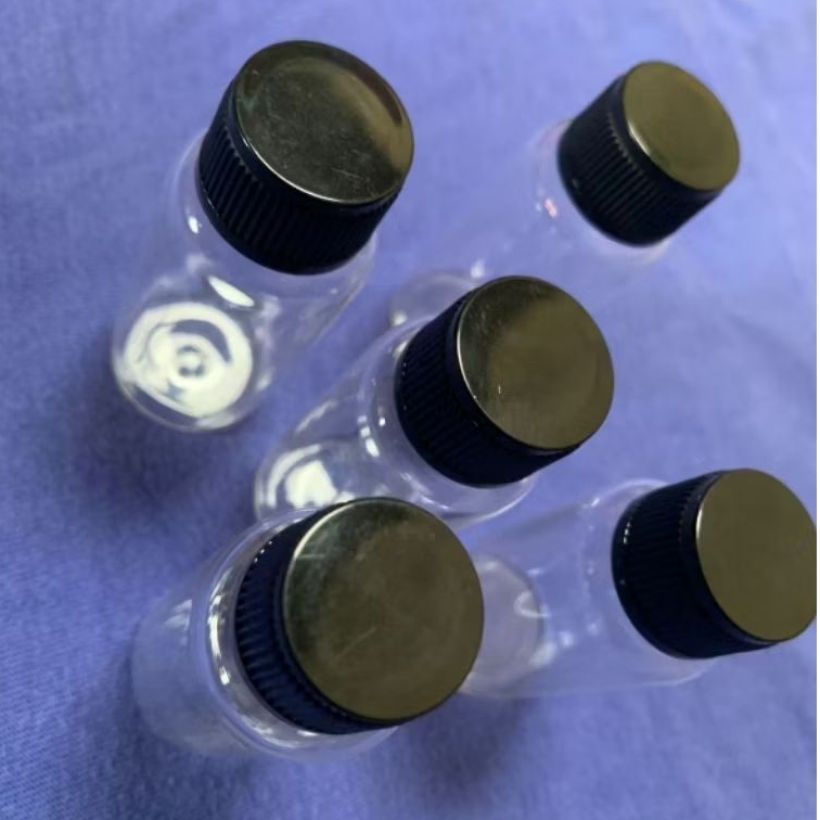 Jual Botol kaca vial 20 ml clear bening tutup ulir/screw cap isi 5 pcs ...