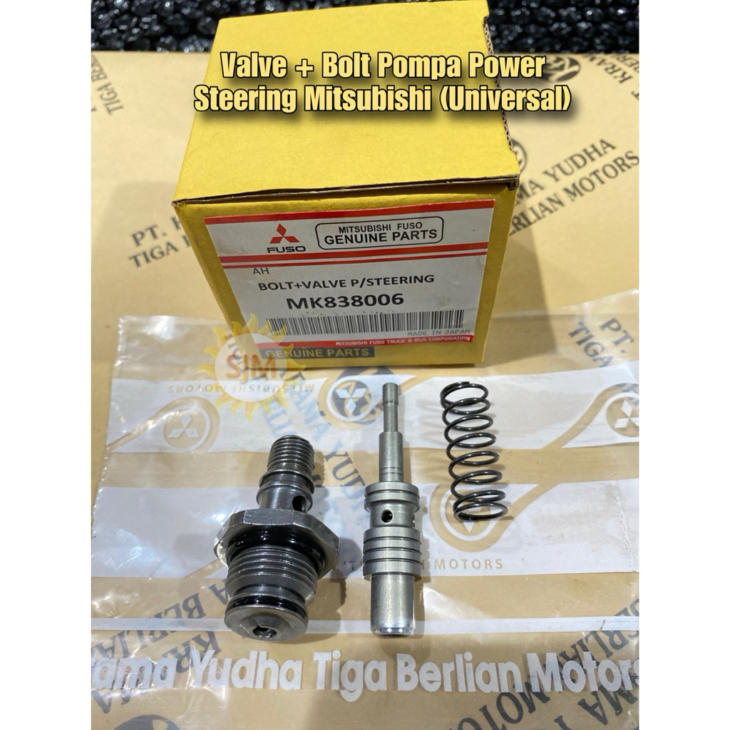 Jual Valve+ Bolt Pompa power steering Mitsubishi ( Universal) Asli ...