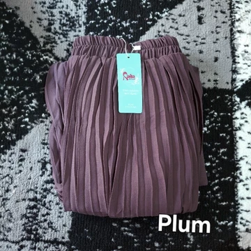 Rok Plisket Ceruty Babydoll Full Puring Premium Raisa Hijab