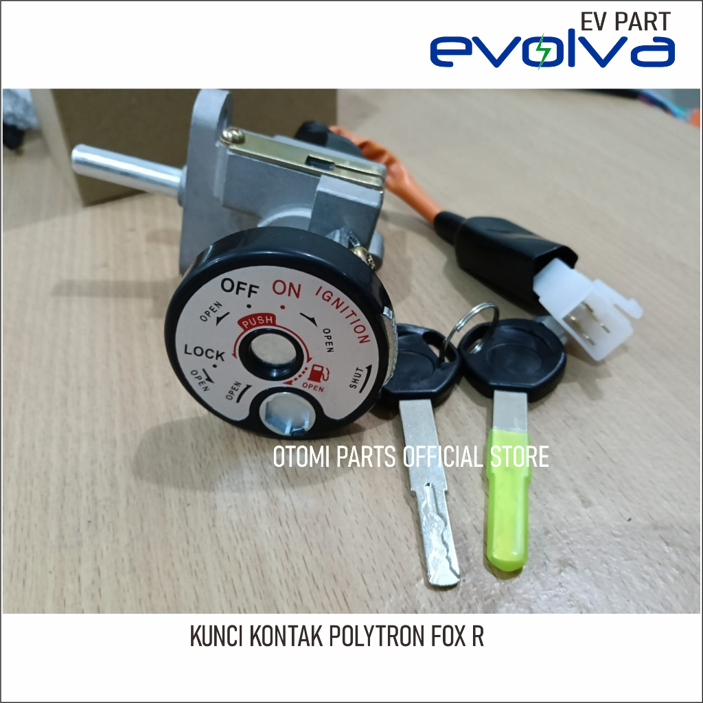 Jual EVOLVA - KUNCI KONTAK MOTOR LISTRIK POLYTRON FOX R /S | Shopee ...