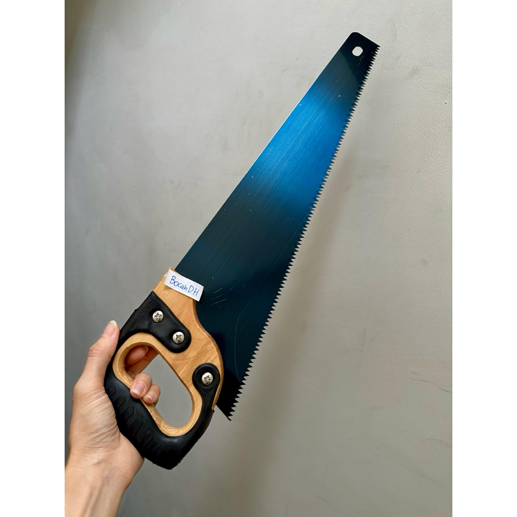 Jual GERGAJI GRAJI GERAJI GAGANG KAYU KARET PLAT BIRU | Shopee Indonesia