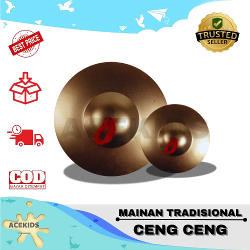 Jual Mainan Tradisional Anak Ceng Ceng Barongsai Satu Pasang Acekids ...