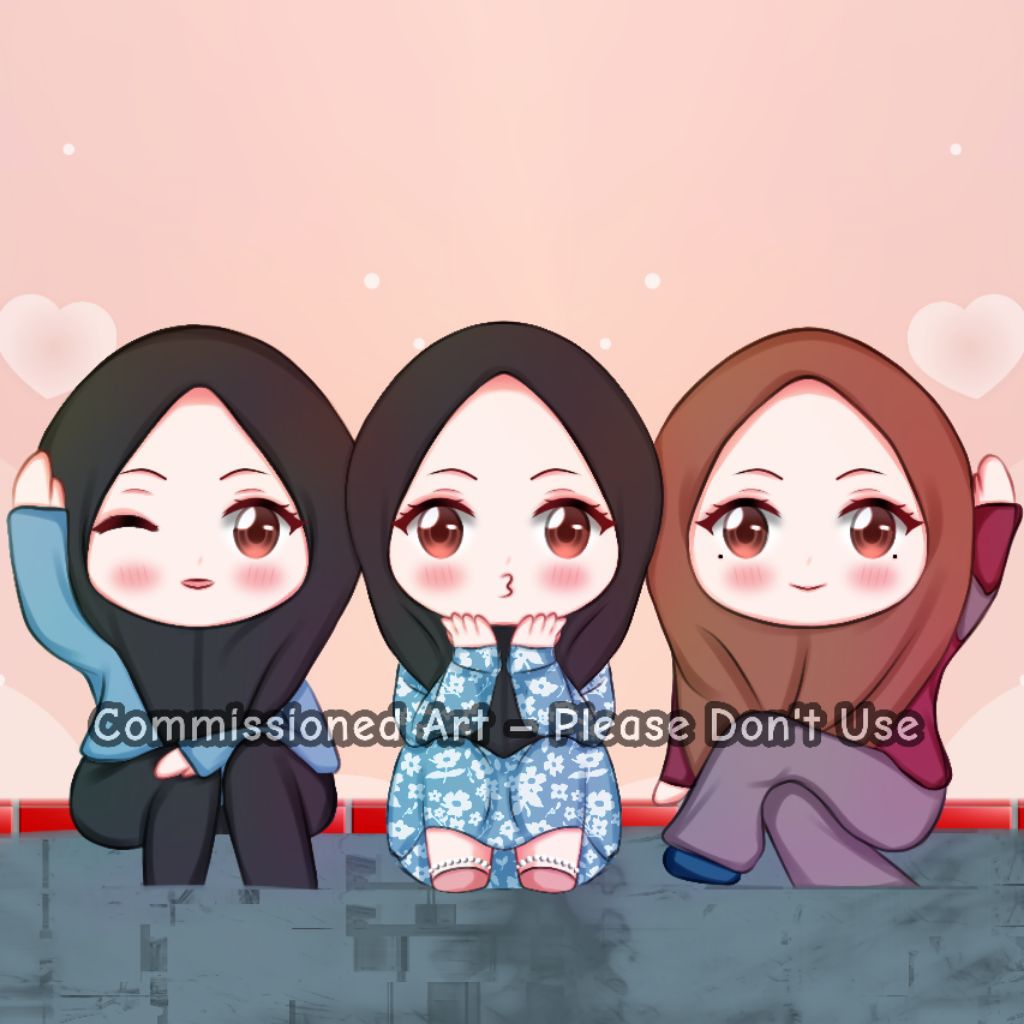 Jual JASA GAMBAR CHIBI STYLE Art Commission Digital | Custom Gambar ...