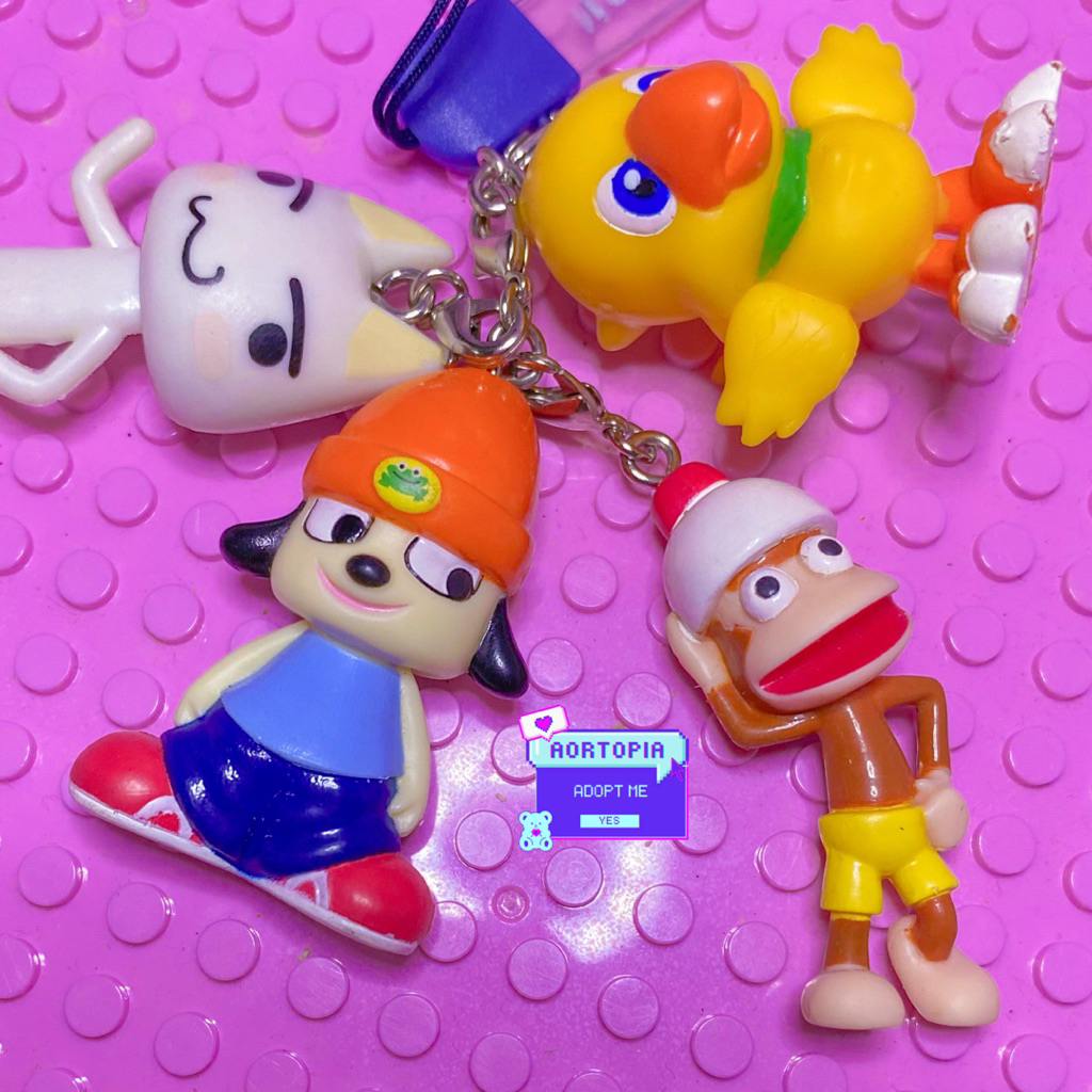 Jual Japan Trinket PlayStation Characters Strap PaRappa Rapper Toro ...