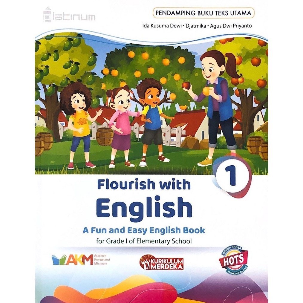 Jual KODE A34J Platinum Buku Bahasa Inggris Kelas 1 2 3 4 5 6 SDMI ...