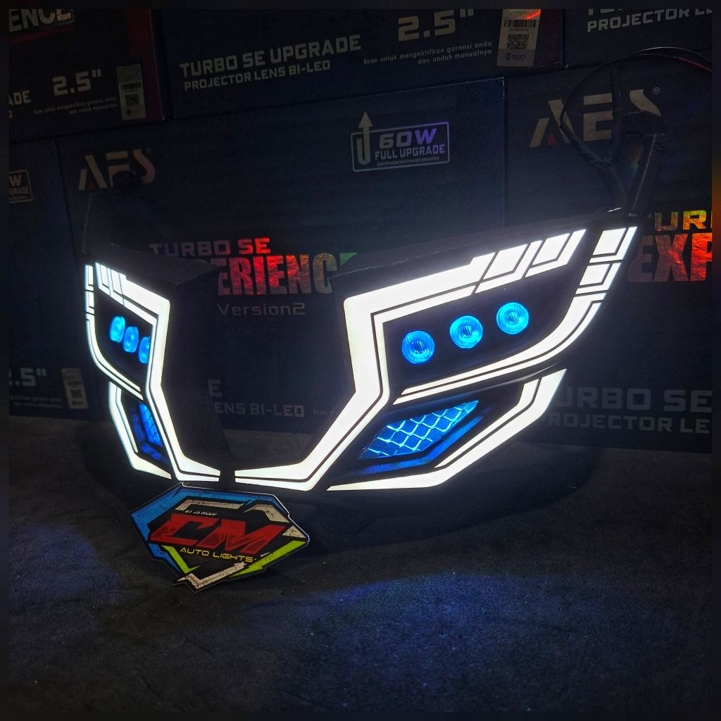 Jual LAMPU ALIS DRL LAZY EYES FRAME BILED NMAX OLD ARKILIK RAPI ALIS ...