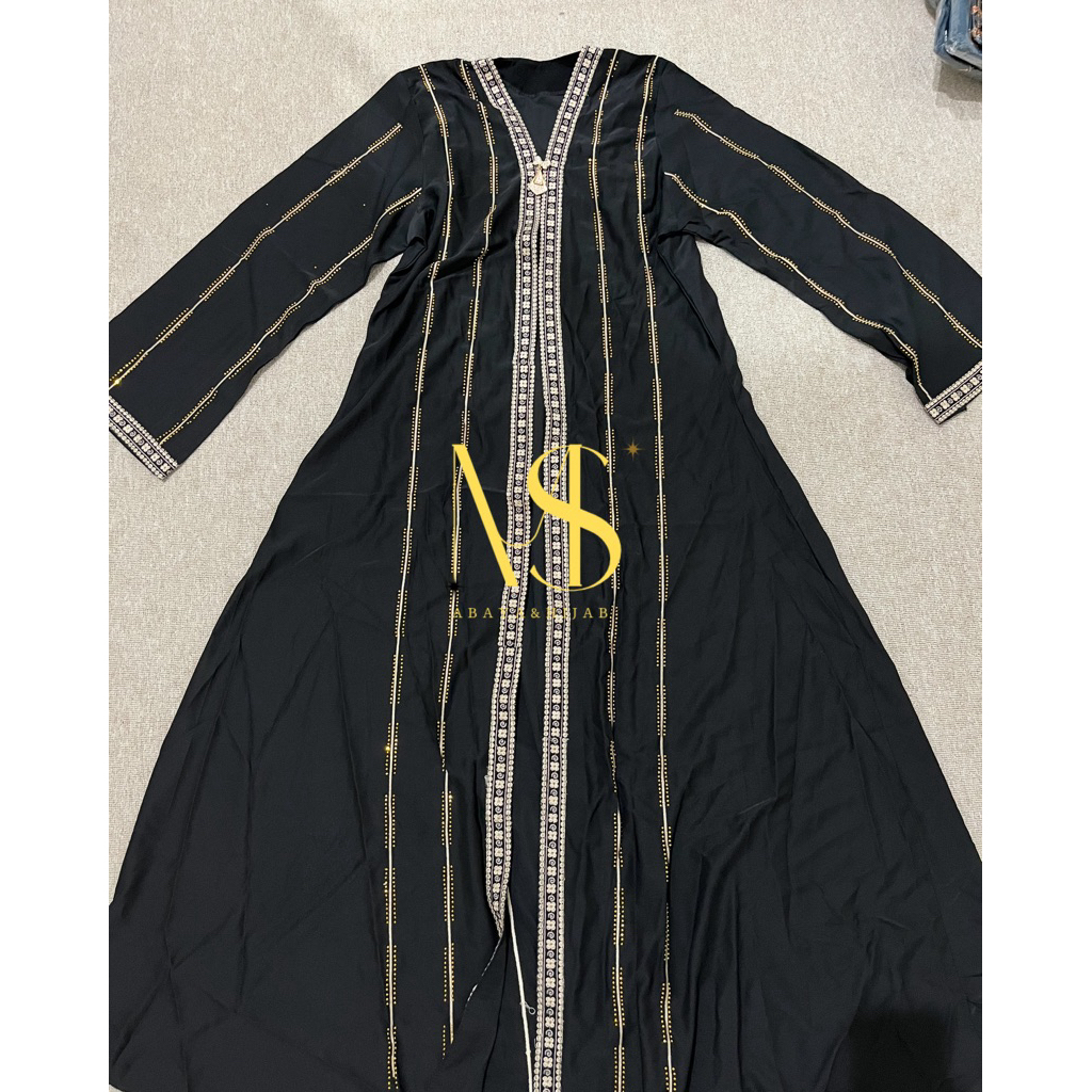 Jual Abaya mesir abaya fursan saudi NEW abaya premium hitam READY Shopee Indonesia