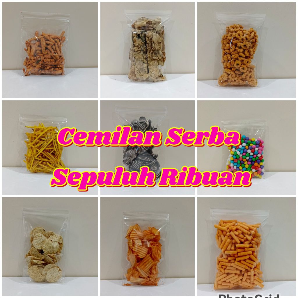 Jual Cemilan Serba Sepuluh Ribuan / Snack Sepuluh Ribuan | Shopee Indonesia