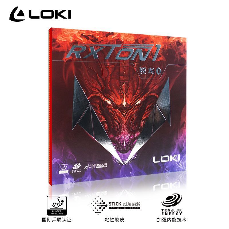 Jual Karet Pingpong LOKI RXTON 1 RED ORIGINAL New Version / Karet ...