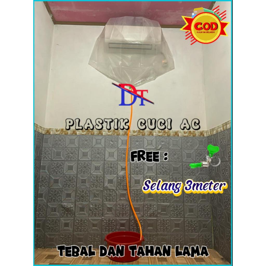 Jual Plastik cuci ac Tebal Besar Plastik service ac Cover ac besar ...