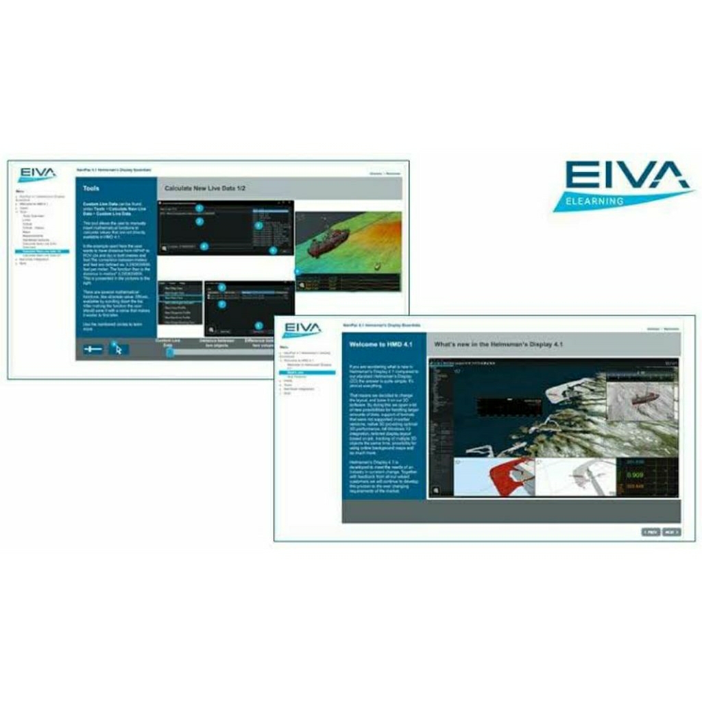 Jual Software EIVA Software Navigation & Acquisition survei Batimetri ...