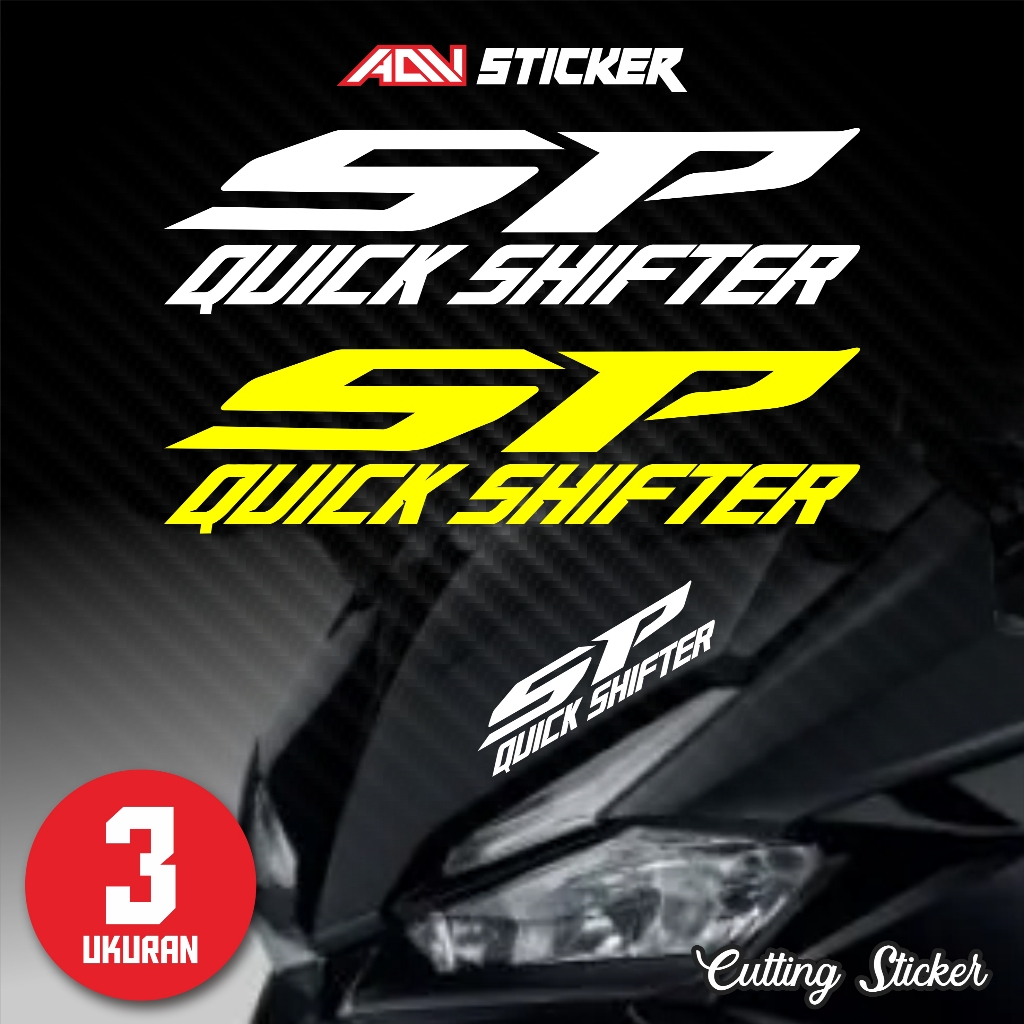 Jual Sticker Cutting Logo Honda SP QUICK SHIFTER | Cutting Sticker ...