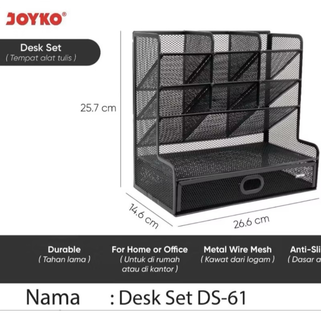 Jual Desk Set Besi Joyko DS-61 (1pcs) | Shopee Indonesia