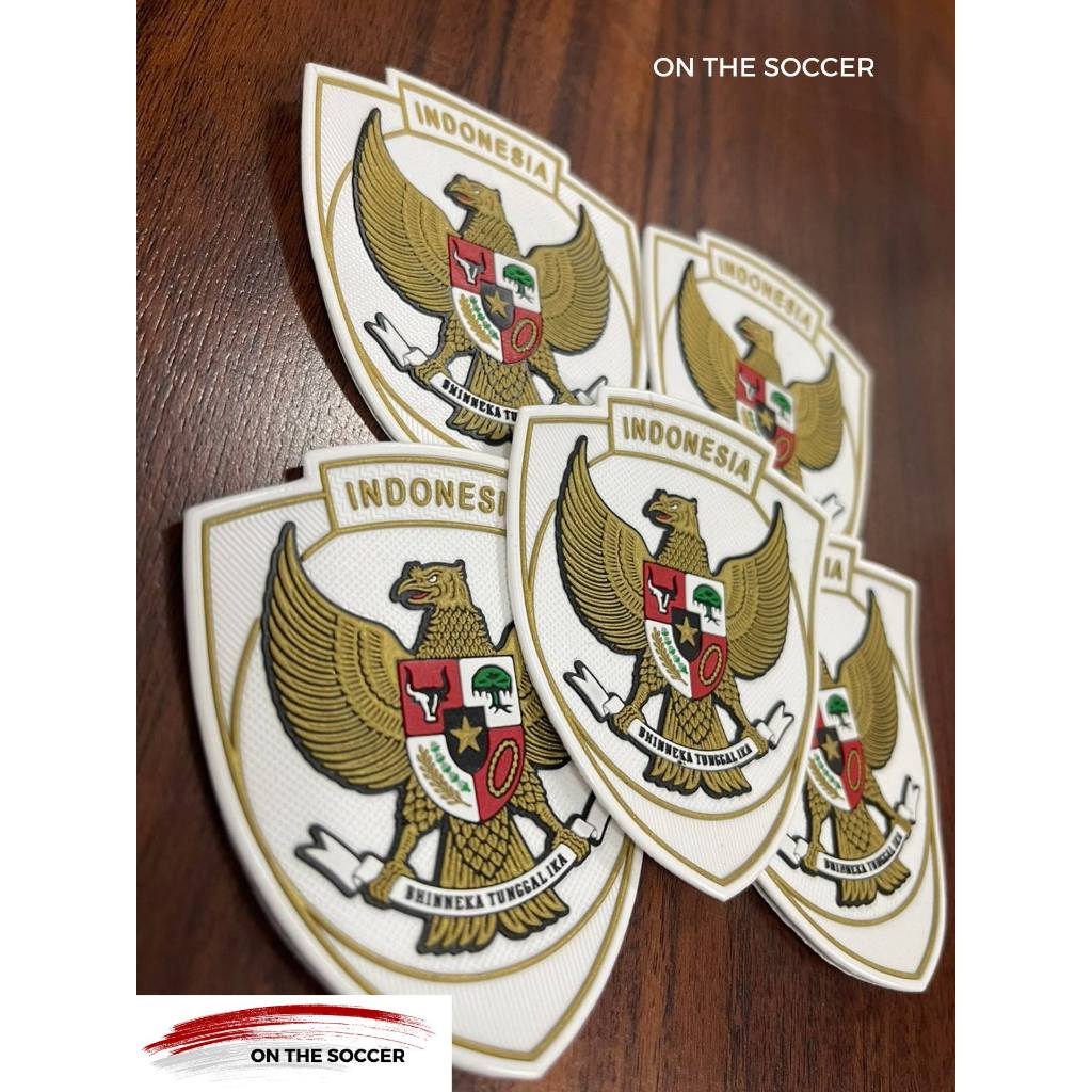 Jual Logo Garuda Timnas 2024 Hitam Premium 3D TPU Rubber | Shopee Indonesia