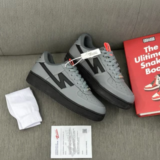 Norest _ Sepatu Sneakers  Abu Hitam Grey Black Original Pria Wanita Terbaru