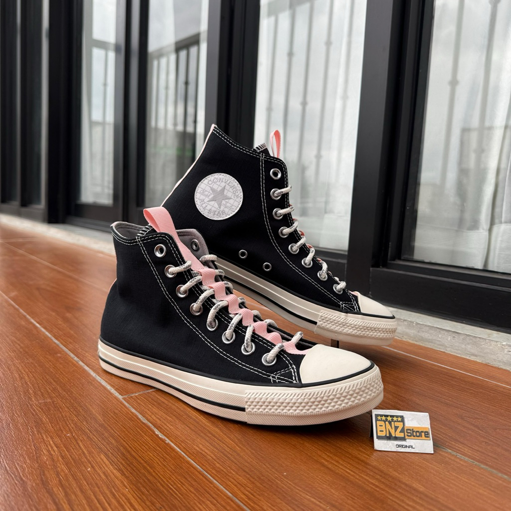 Jual Sepatu Sneakers Wanita Converse CTAS Grid-Black/Egret/Donut Glaze ...