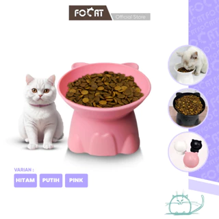 FOCAT Pet Bowl Neck Protection M92-M98 Tempat Makan Hewan Peliharaan Kaki Tinggi / Pet Feeder