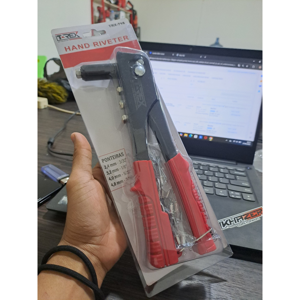 Jual Tang Rivet Alumunium Tembakan Gun Stang Rifet Ripet Besi Baja ...