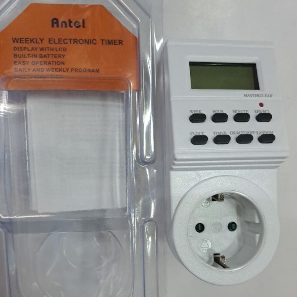 Jual STOP KONTAK TIMER DIGITAL LISTRIK STOP KONTAK OTOMATIS ANTEL ...