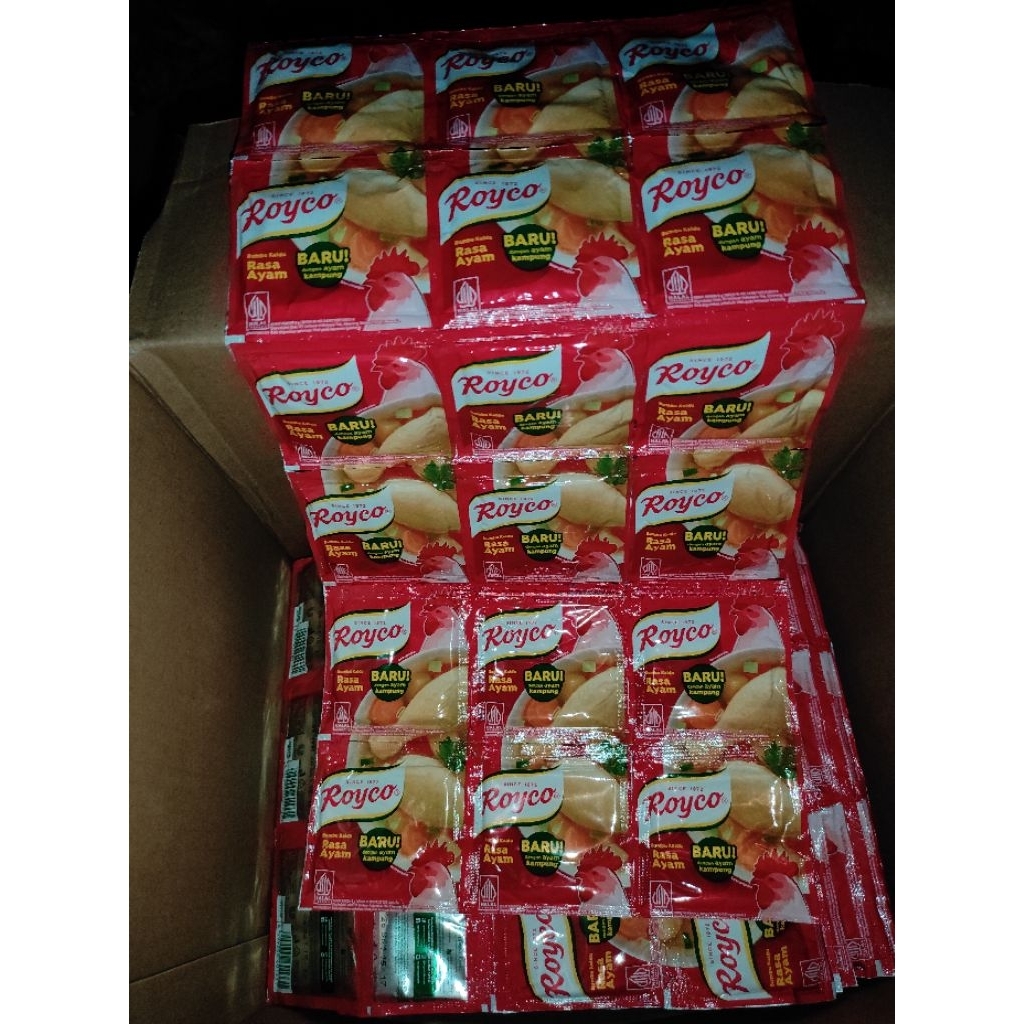 Jual Royco 3 renteng (isi 36 pcs) / Royco ayam / Royco sapi | Shopee ...