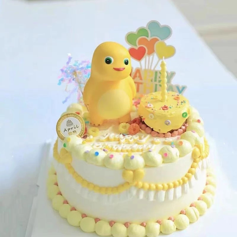 Jual Cake Topper Tema Nailong / Hiasan Kue Dino Kuning Nailong//Harga ...